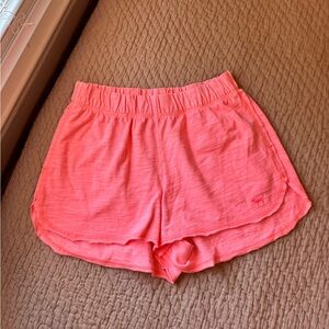 NWOT PINK Victoria's Secret Hot Pink Coral Lounge Shorts, Dog Logo, Small